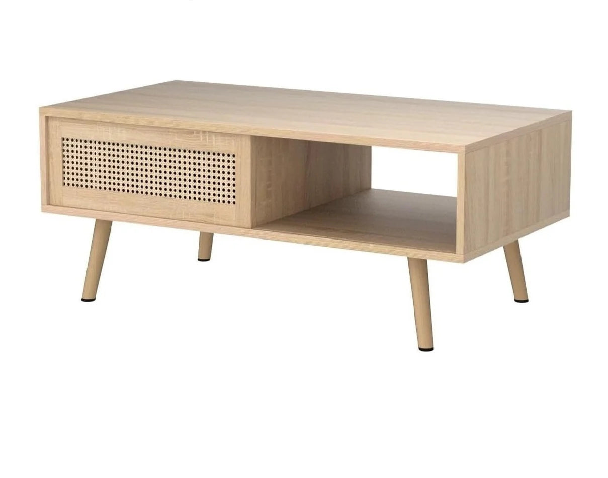 Solid Wood Luxuries Rattan Coffee Table