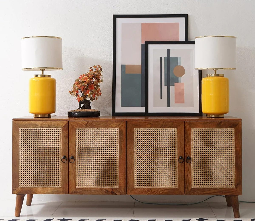 Space Galaxy Wooden Sideboard Cabinet for Living Room