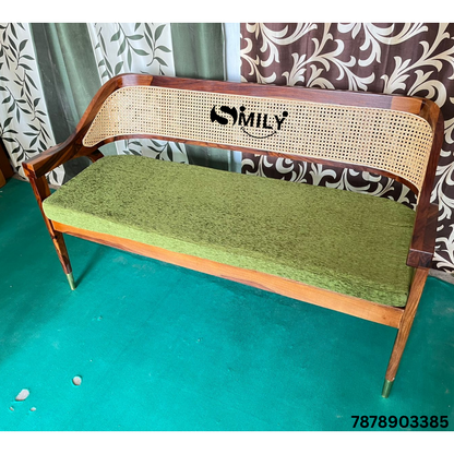 Sheesham Wood Rattan / Cane Sofa for Living Room