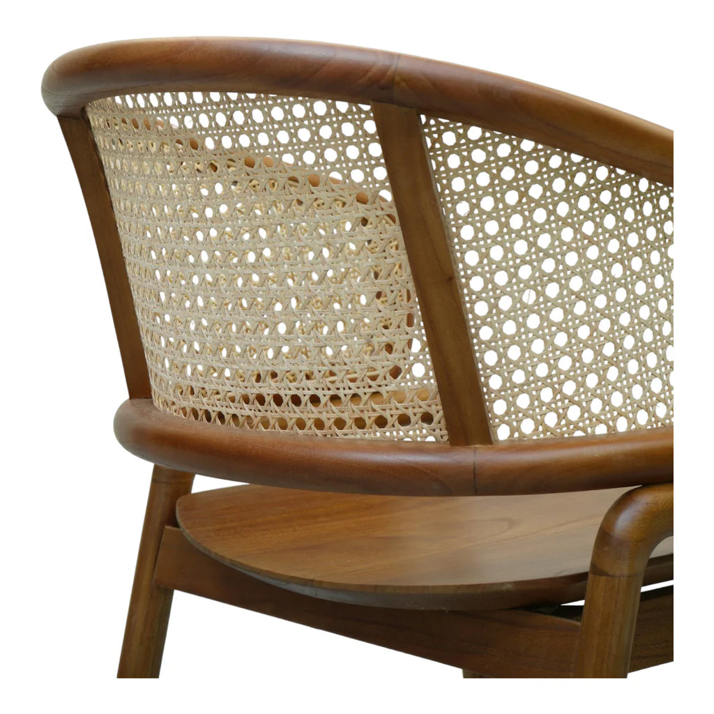 Solid Wood Rattan Dining Chair