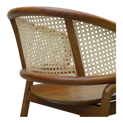 Solid Wood Rattan Dining Chair