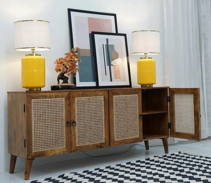 Space Galaxy Wooden Sideboard Cabinet for Living Room